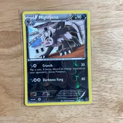 Mightyena 54/119 XY - Phantom Forces Reverse Holo LP - Pokemon TCG - Image 1