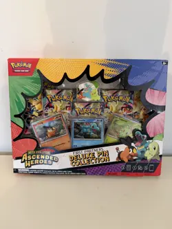 Pokemon TCG Mega Evolution Ascended Heroes First Partners Deluxe Pin Collection - Image 1