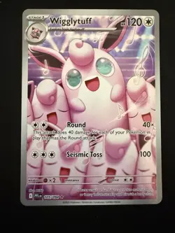 Pokemon Wigglytuff 105/094 Illustration Rare - Phantasmal Flames NM - Image 1