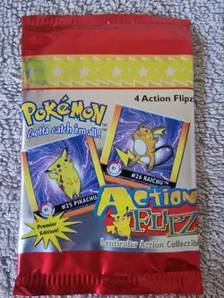 Pokemon Action Flipz - x21 Sealed packs - Image 1