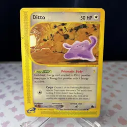 Pokemon TCG Ditto Skyridge 51/144 Regular Common Vintage WOTC English (B) - Image 1