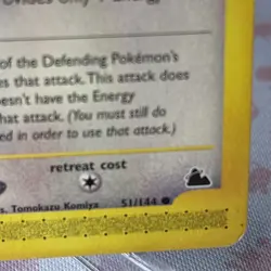 Pokemon TCG Ditto Skyridge 51/144 Regular Common Vintage WOTC English (B) - Image 4