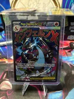Pokemon Mega Charizard X EX Me: Mega Evolution Promo 023 Holo Promo 360 HP - Image 1