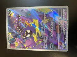 Pokemon TCG Gastly 177/162 Temporal Forces Holo Illustration Rare - Image 1
