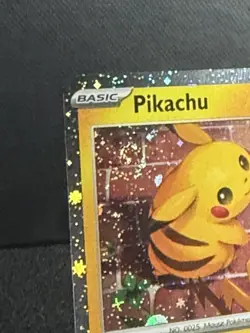 Pikachu 051/162 Pokemon Day STAMPED Cosmos Pokemon Day Promo SWIRL 🌀 - Image 5