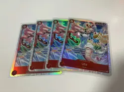 One Piece TCG Uta SR Playset English - ST23-001 Starter Deck 23: RED Shanks NM - Image 1