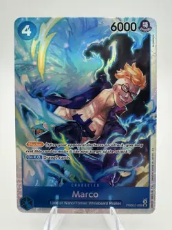 One Piece Marco PRB02-008 Premium Booster -The Best Vol. 2 Foil NM Fast Shipping - Image 1