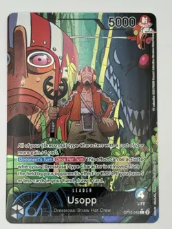 Usopp Alt Art Leader OP10-042 One Piece Royal Blood English - Image 1