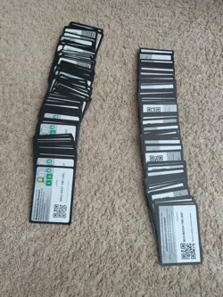 Unused Pokemon tcg online 190 code cards SW/SH and Scarlet/Violet - Image 1