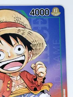 Monkey D. Luffy P-037 One Piece Promo Card TCG 1st Anniversary Stamped - LP - Image 4