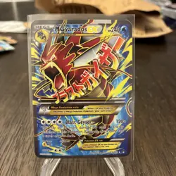Pokemon TCG M Gyarados EX Full Art Holo Ultra Rare Card XY Breakpoint - Image 1