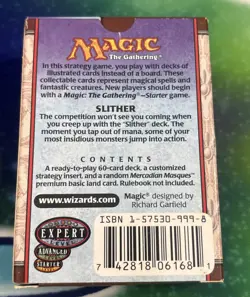 Magic The Gathering Prophecy Slither Deck Box and Cards With Insert, No Foil - Image 3