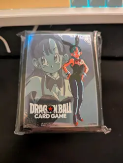 Dragon Ball Super Card Game Bandai Fest Exclusive Bunny Bulma Sleeves - Image 1