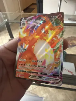 Pokemon TCG Charizard VMAX Darkness Ablaze Holo Ultra Rare Card 020/189 Mint - Image 1