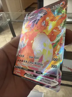 Pokemon TCG Charizard VMAX Darkness Ablaze Holo Ultra Rare Card 020/189 Mint - Image 2