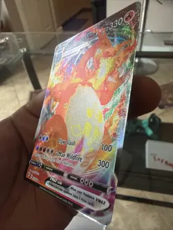 Pokemon TCG Charizard VMAX Darkness Ablaze Holo Ultra Rare Card 020/189 Mint - Image 3