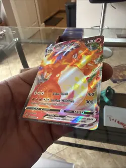 Pokemon TCG Charizard VMAX Darkness Ablaze Holo Ultra Rare Card 020/189 Mint - Image 5