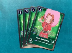 Mimi Tachikawa BT14-085 Playset Blast Ace Digimon Card Game x4 - Image 1