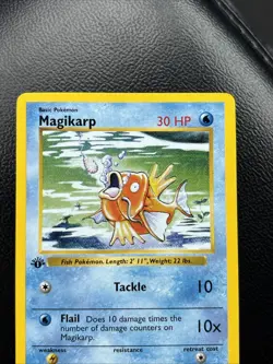 Magikarp 1st Edition Shadowless 35/102 Base Set Pokemon Card See Pics Nm/vlp - Image 2