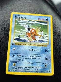 Magikarp 1st Edition Shadowless 35/102 Base Set Pokemon Card See Pics Nm/vlp - Image 3