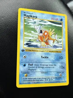 Magikarp 1st Edition Shadowless 35/102 Base Set Pokemon Card See Pics Nm/vlp - Image 4
