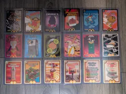 McDonald’s CARDS 2026 Complete Non Legendary Set UNREDEEMED - 18 Total - Image 1