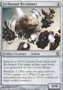 1 x Arcbound Reclaimer - Darksteel - Heavy Play - MTG - Image 1