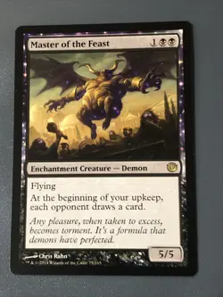 Master Of The Feast X1 Journey Into Nyx NM Condition See Pics Front/Back - Image 1