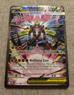 Pokemon Mega Zygarde ex 120/088 SIR Perfect Order (Read Description) - Image 3