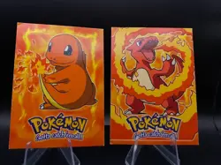 Topps Pokemon Charmander #04 & Charmeleon #05 The First Movie - Image 4