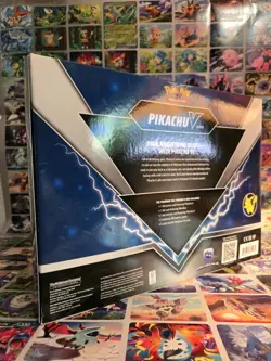 Pokemon TCG Pikachu V Collection box New W Slight Damage To Box - USA Seller - Image 2