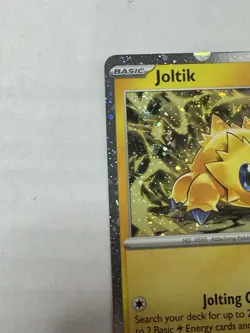 Pokemon Prize Pack Series 7 Stellar Crown Cosmo Holo Card 050/142 Joltik NM - Image 3