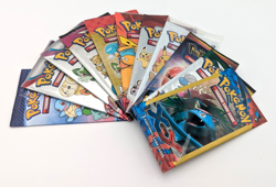 Lot of 11 Sealed Pokemon Fun Pack Evolving Skies Detective Pikachu XY Sun & Moon - Image 1