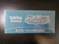 Pokemon TCG Sun & Moon Crimson Invasion Elite Trainer Box ETB (Sealed) See Pics - Image 4