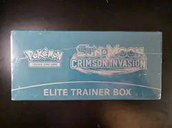 Pokemon TCG Sun & Moon Crimson Invasion Elite Trainer Box ETB (Sealed) See Pics - Image 5