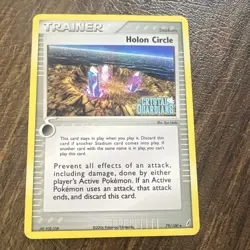 2006 Pokemon EX Crystal Guardians Holon Circle 79/100 Reverse Holo STAMPED NM - Image 1