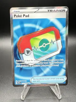 Pokemon TCG Trainer Poke Pad 113/088 Full Art Ultra Rare Holo Perfect Order - Image 1
