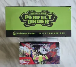 Pokemon TCG Perfect Order Pokemon Center Elite Trainer Box ETB + Booster Box - Image 5