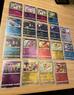 Pokemon Chinese Gem Pack Vol.2 Eeveelutions - Masterball, pokeball patterns - Image 2