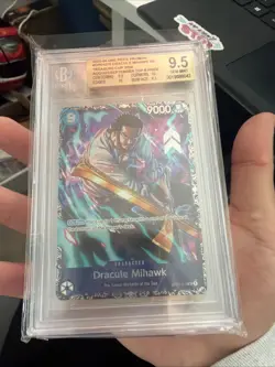 Dracule Mihawk One Piece 2024 Treasure Cup Top Prize Promo ENGLISH #070 BGS 9.5 - Image 1