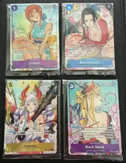 One Piece Illustration Box Vol. 1 & 2 Sealed Promo Cards - Image 1