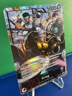 Krieg (OP15-001) (Alt Art) Leader Card - One Piece Adventure on Kami’s Island NM - Image 2
