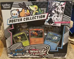 Pokemon TCG Scarlet & Violet: Black Bolt & White Flare Poster Collection SEALED! - Image 1