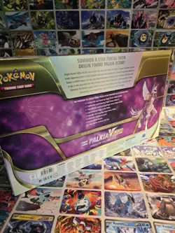 Pokemon PALKIA V STAR Premium Collection Box Set 5 BOOSTER PACK +MORE SEALED NEW - Image 2