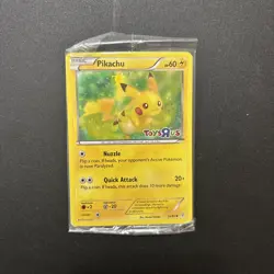 Pokemon TCG Pikachu - Toys R Us Promo Card Holo 2016 - 26/83 - Sealed - Image 1