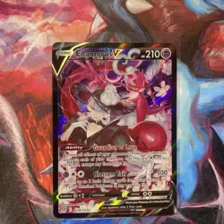 Enamorus V TG18/TG30 Swsh11: Lost Origin Trainer Gallery Holo Ultra Rare Pokemon - Image 1