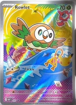 Pokemon First Partner Illustration Collection Series 1 Alolan Starters Promo Set - Image 4