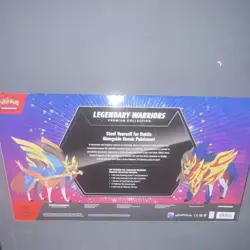 Pokemon TCG Legendary Warriors Premium Collection Box Zacian Zamazenta 2023 - Image 3