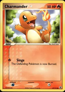 Charmander 57/112 | EX - FireRed & LeafGreen | Pokemon TCG | English | Common - Image 1