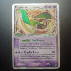 Pokemon TCG: Flygon ex HP Rare Holo Delta Species Dragon Frontiers 92/101 - Image 1